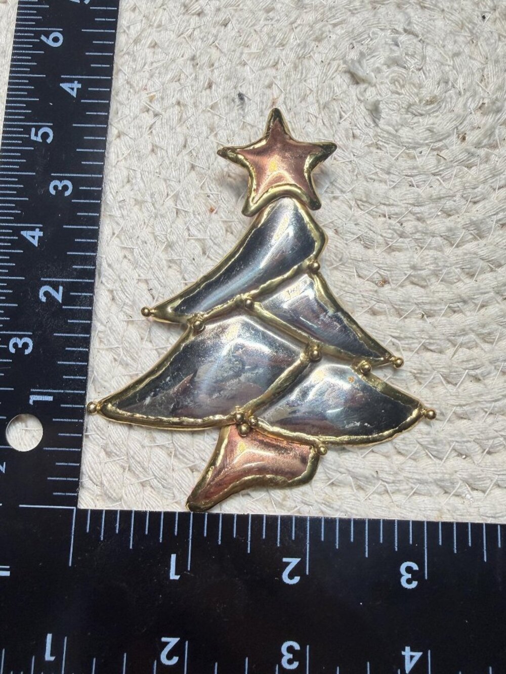 Christmas Tree Brooch Lot of 16 | Vintage Modern | Jewelry Tree Craft Collection - Picture 15 of 15